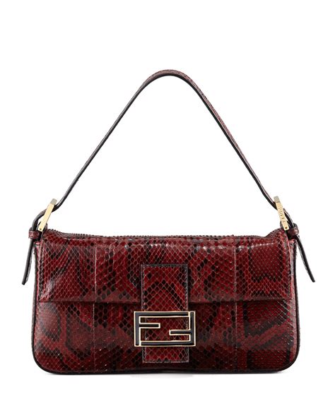 fendi bags nz|Fendi python baguette.